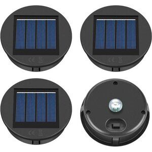 Solar Light Replacement 4 Pack (Top Size 3.15 inch, Bottom Size 2.76 in